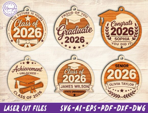 Download Graduation Ornament SVG Bundle - Premium Resources