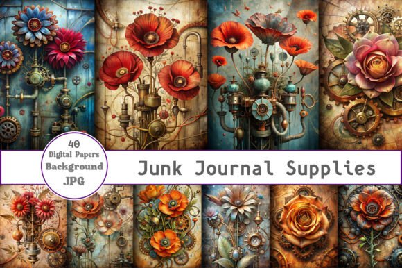 Download Junk Journal Supplies - Junk journal supplies Collection