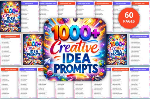 Download 1000+ Creative Idea Prompts - Premium Resources