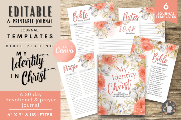 Download Devotional and Prayer Journal Templates - Journal templates Collection
